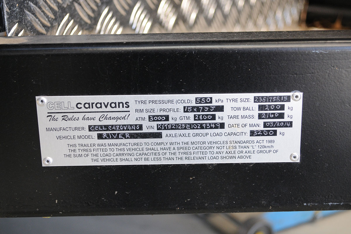 Caravan Safety Specs